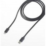 Wholesale 3FT USB-C / Type-C to Lighting Cable Braided Charging Syncing Cord Work with iPhone Connect MacBook and USB-C Adapter (Black)